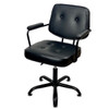 Bianca Black Styling Chair - Gas lift