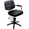 Bianca Black Styling Chair - Hydraulic