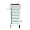 Jasper White 6 Drawer Salon Beauty Trolley