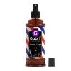 Gabri Professional Barber Cologne No. 6 400ml, brown spray bottle with cap removed and displayed beside it