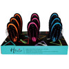 Oval Hair Brushes 9 Pack Counter Display