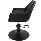 Kate Styling Chair - Black