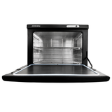 Single Black Towel Warmer