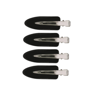 Creaseless Clips 4pkt - BLACK