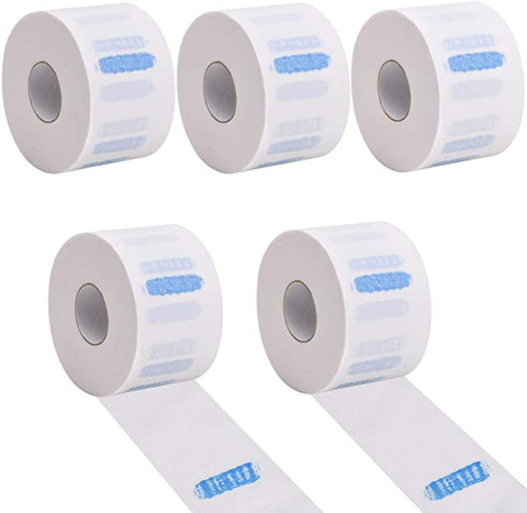 Neck Rolls - White - 5pkt