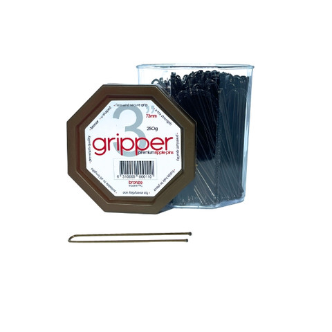 Gripper 73mm BRONZE Ripple Pins