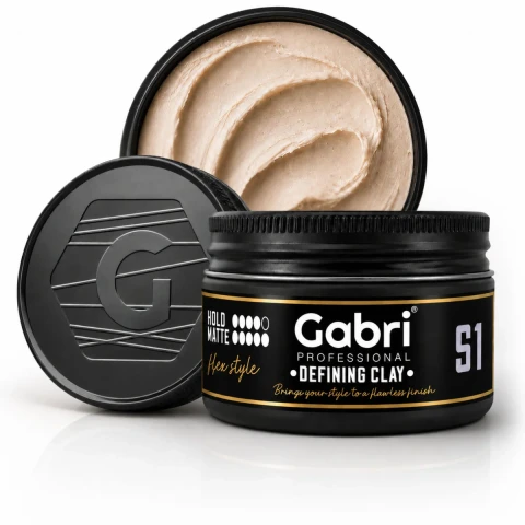 Gabri-Professional Pomade Hold Matte Defining Clay Wax S1 100ml