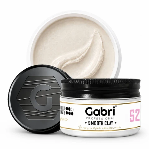 Gabri-Professional Pomade Hold Matte Smooth Clay Wax S2 100ml