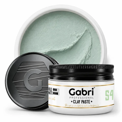 Gabri-Professional Pomade Hold Matte Clay Paste Wax S4 100ml
