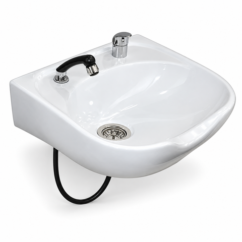 Tasman White Wall Ceramic Basin