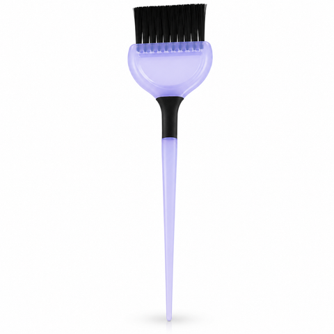 Plastic Fluro Grip Purple Tint Brush