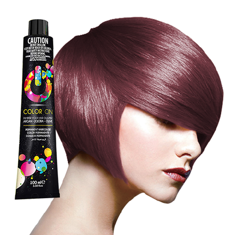 Color On Intensive Mahogany Light Brown - 5.55