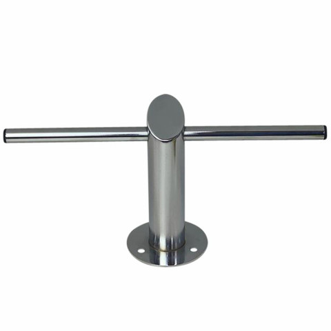 Cross Footrest - Chrome