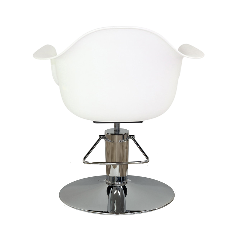 Erica Styling Chair White - Hydraulic