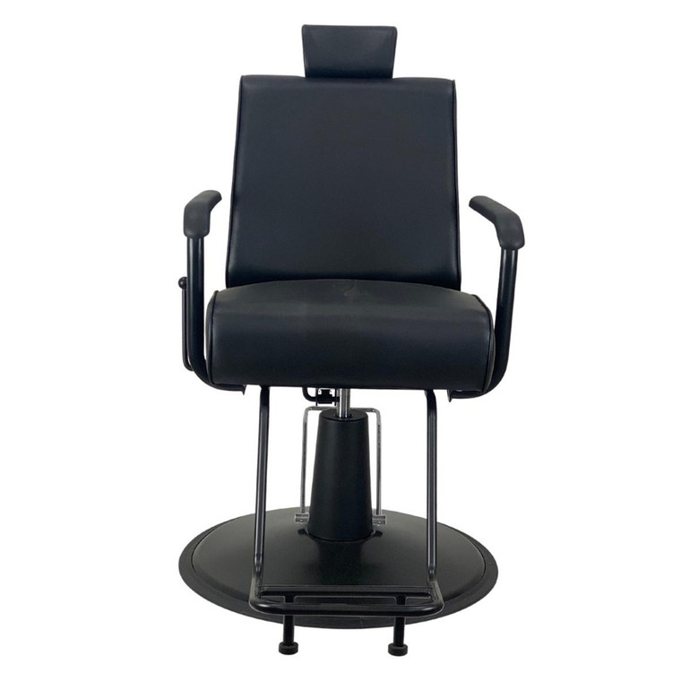 Cyrus BLACK Upholstery Reclining Salon Chair