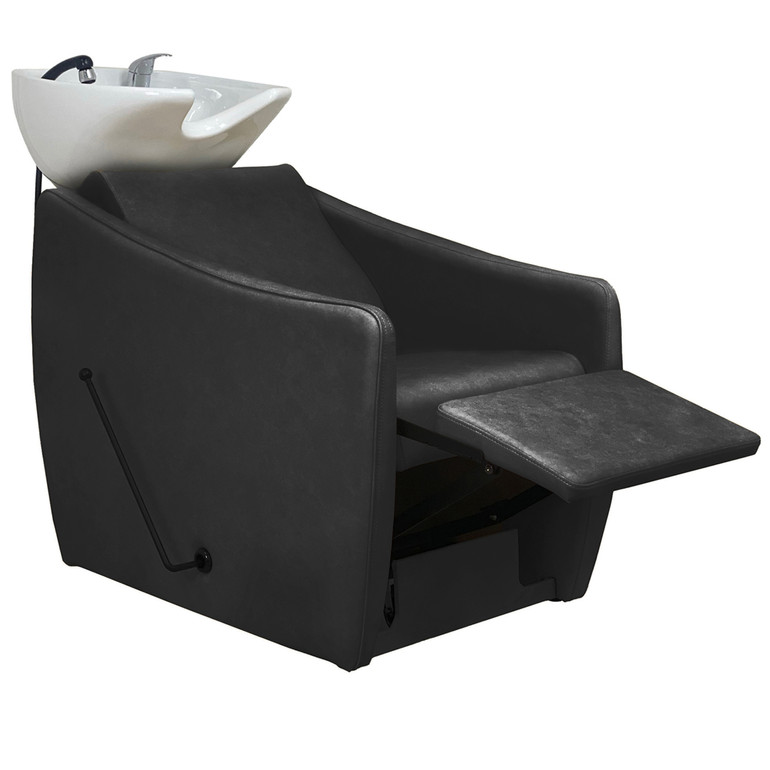 Malibu Shampoo Unit  - Black