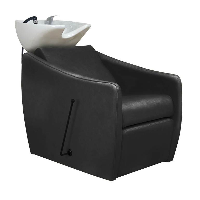 Malibu Shampoo Unit  - Black