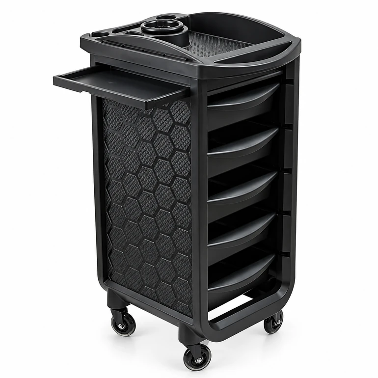 Orbit 5 Drawer Salon Trolley