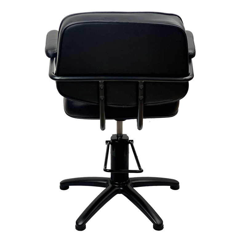 Bianca Black Styling Chair - Hydraulic