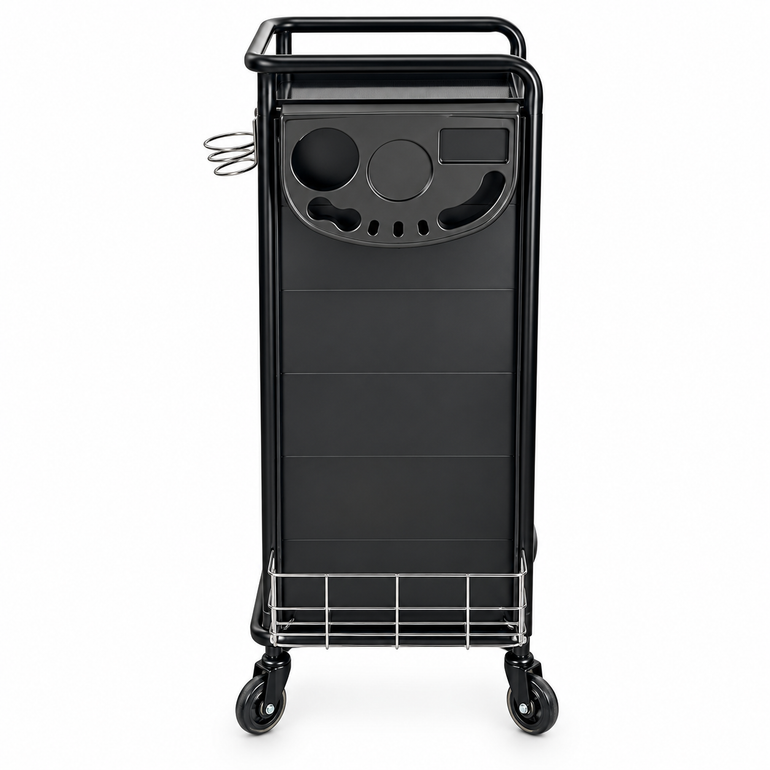 Jasper Black 6 Drawer Hairdressing Beauty Trolley
