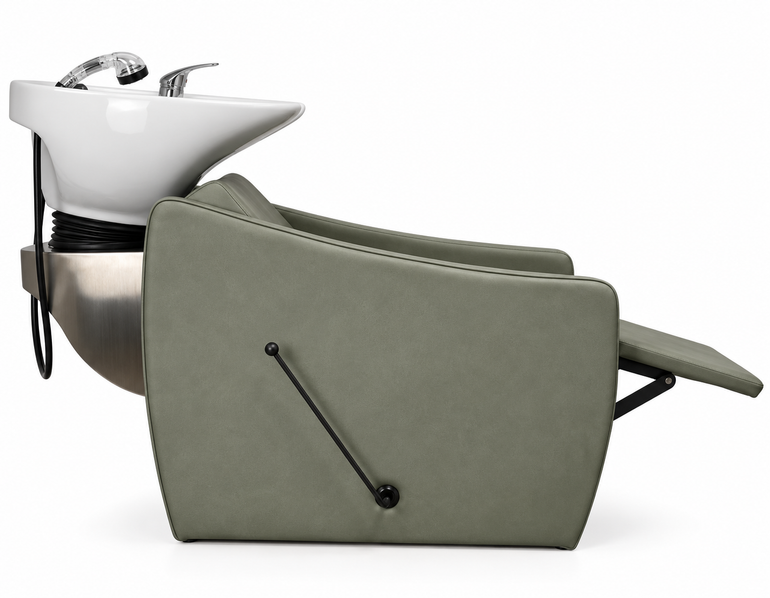 Malibu Shampoo Unit  - Forest Green