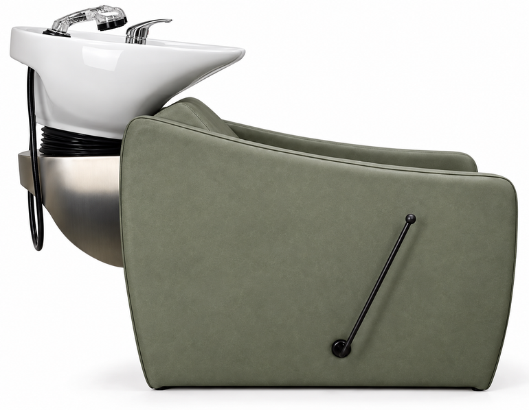 Malibu Shampoo Unit  - Forest Green