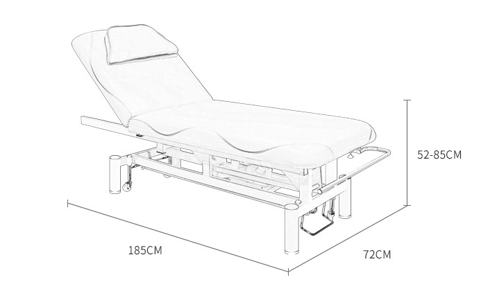 OPAL 012 Electric Massage Bed