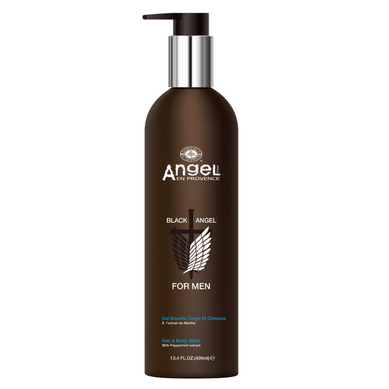 Black Angel For Men Hair + Body Wash 400ml