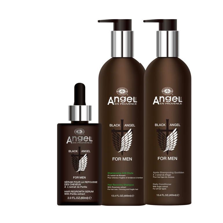 Black Angel For Men Recovery Trio Pack
