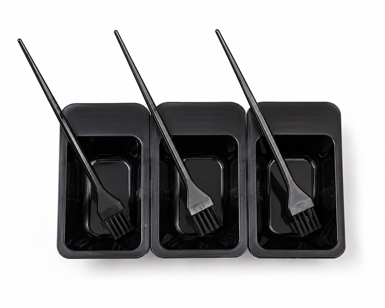 Small Interlock Black Tint Bowl