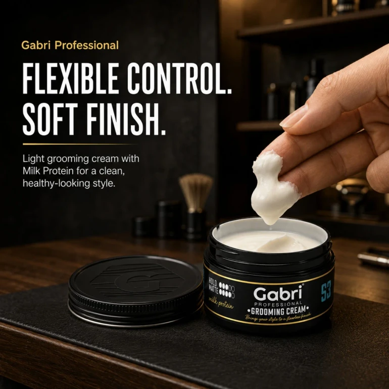 Gabri-Professional Pomade Hold Matte Grooming Cream Wax S3 100ml