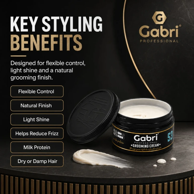 Gabri-Professional Pomade Hold Matte Grooming Cream Wax S3 100ml