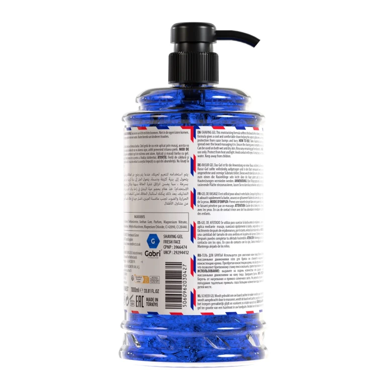 Gabri-Professional Shaving Gel Fresh Face Blue Ice 1000ml