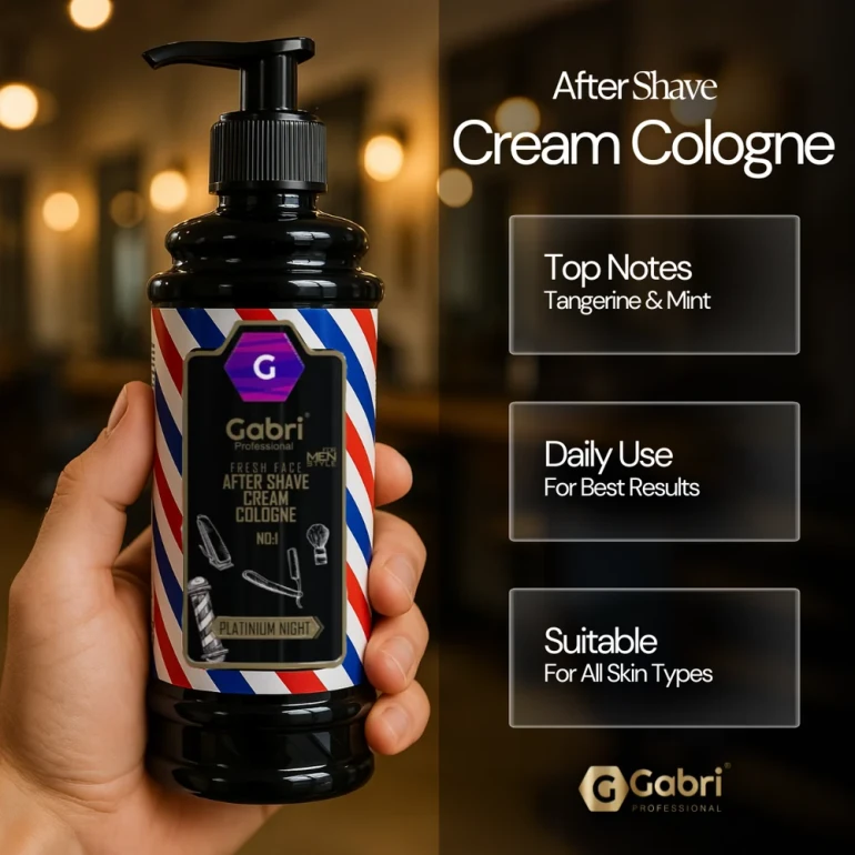 Gabri-Professional After Shave Cream Cologne No 1 Platinum N 400ml
