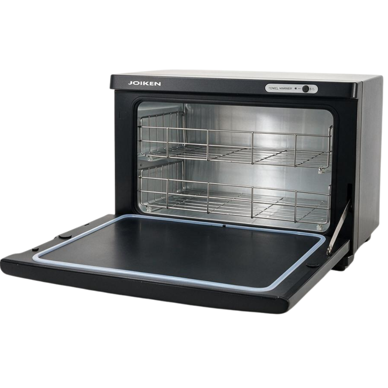 Single Black Towel Warmer
