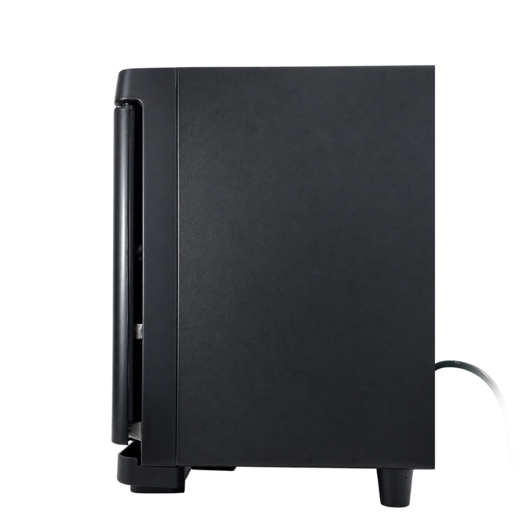 Single Black Towel Warmer