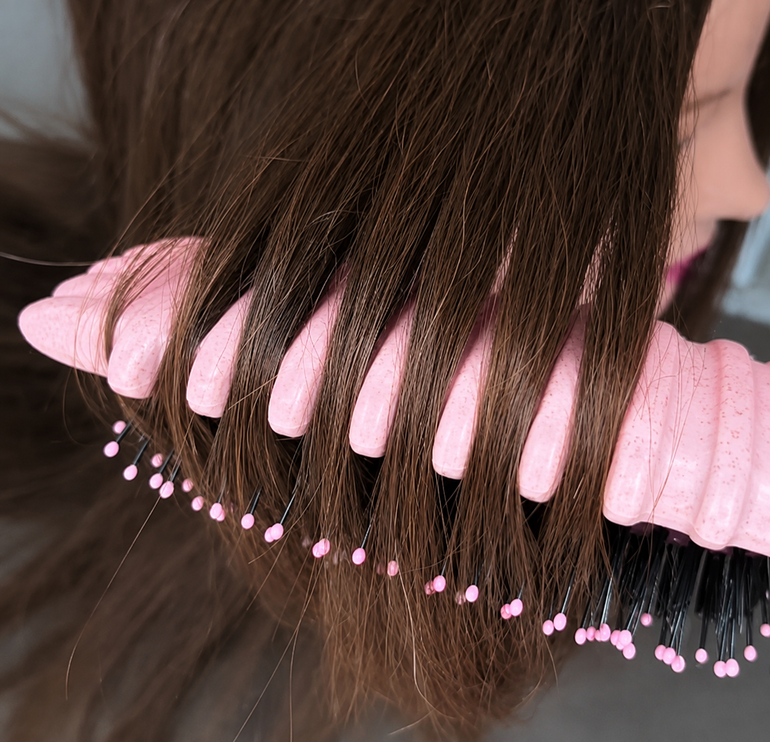 Curl Defining Pink Styling Brush