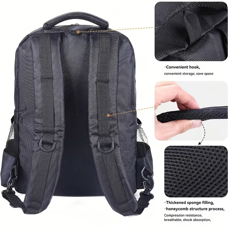 Stylist Backpack Gold Hardware
