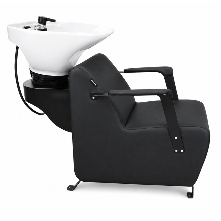 Athens Shampoo Unit - Black