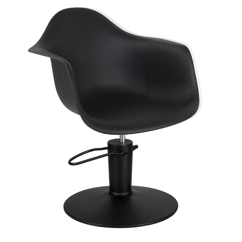 Erica Styling Chair Black - Hydraulic