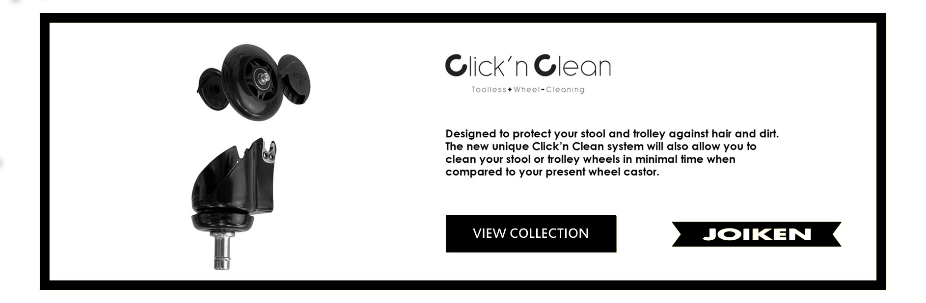 CLICK and clean furniture