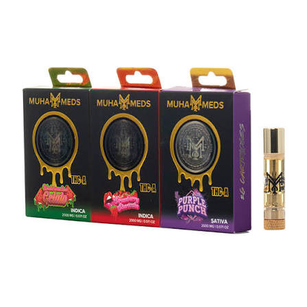 Muha Meds THCa Vape Cartridge 2 Grams