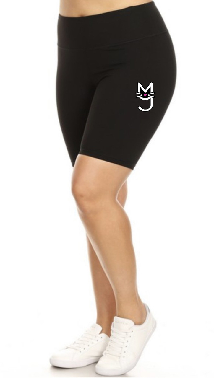 The Teagan, Curvy Girl Biker Shorts - Welcome to M.T.A.P. Nation