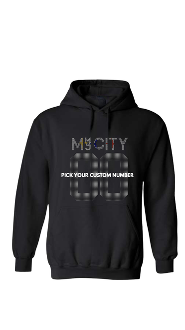 G-My City-Custom Name and Number Full Hoodie