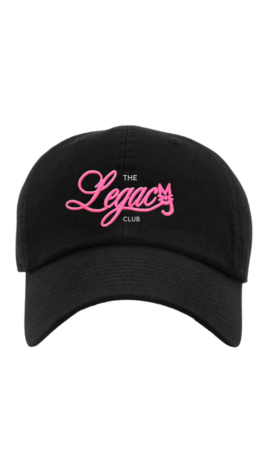 Shop the Legacy Club Dad Hat featuring premium embroidery, adjustable fit, and sporty luxe style perfect for everyday fashion and athleisure looks.
