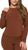 Shop MTAP's buttery soft brown two-piece set featuring a fitted long sleeve top and high-waisted leggings. Cute, comfortable, and effortlessly stylish.