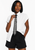 Shop our Rhinestone Statement Tie Button-Up Shirt featuring a sparkling embellished tie, relaxed fit, and timeless style. Perfect for work, brunch, parties, and special occasions.