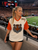 Turn heads on game day with our CINCY Rhinestone Mesh Jersey featuring a sparkling tiger design, breathable mesh fabric, and an oversized fit. The perfect Cincinnati-inspired football jersey for tailgates, stadium outfits, and everyday fan fashion