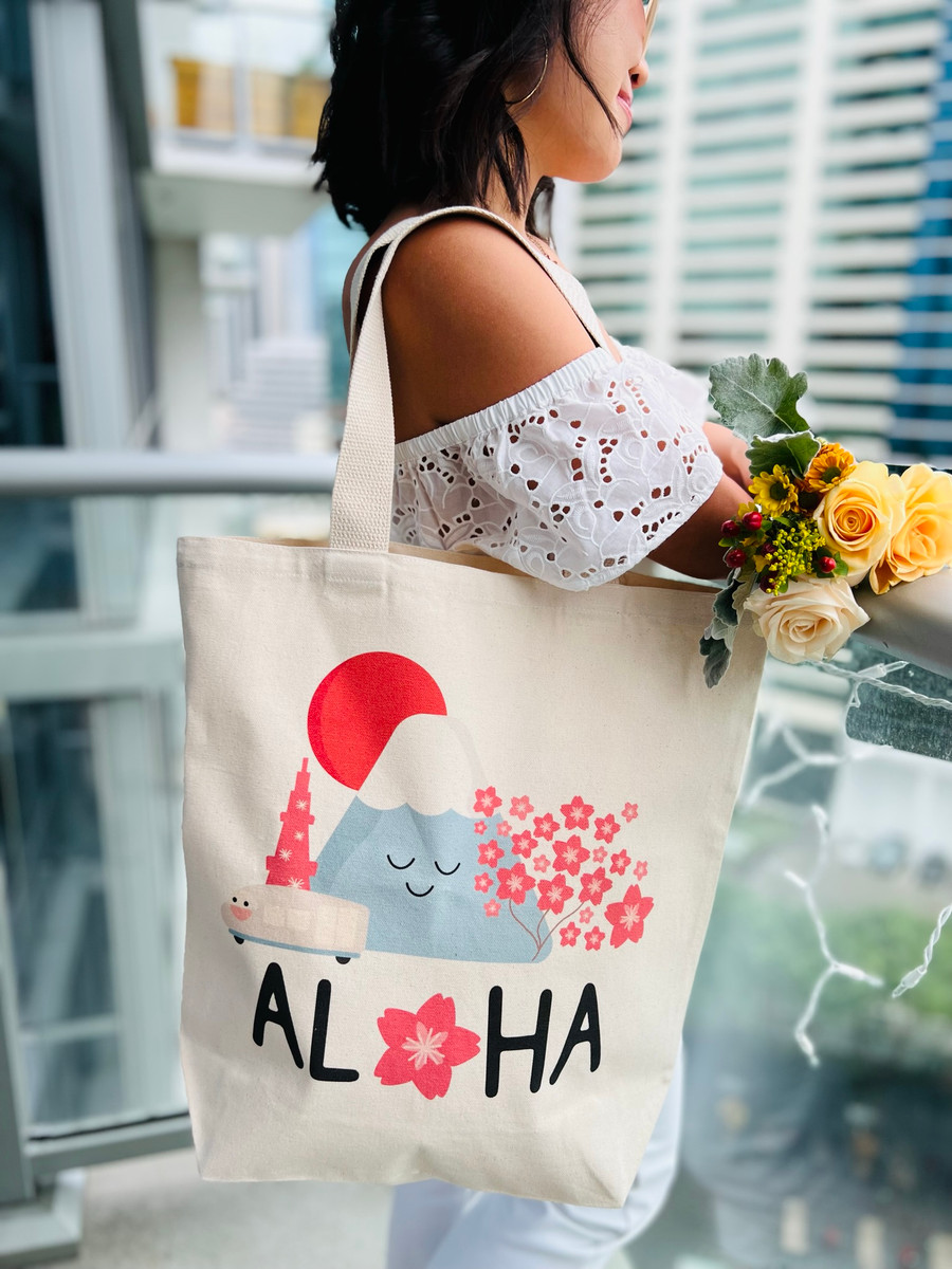 Canvas Tote: Aloha Japan (Mt. Fuji)