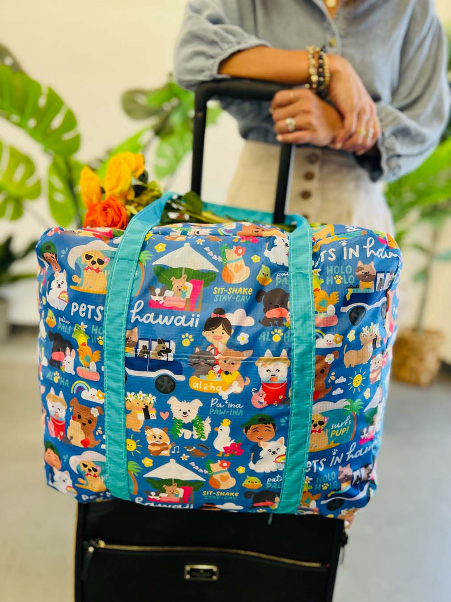 Travel Bag: Pets in Hawaii (Blue)
